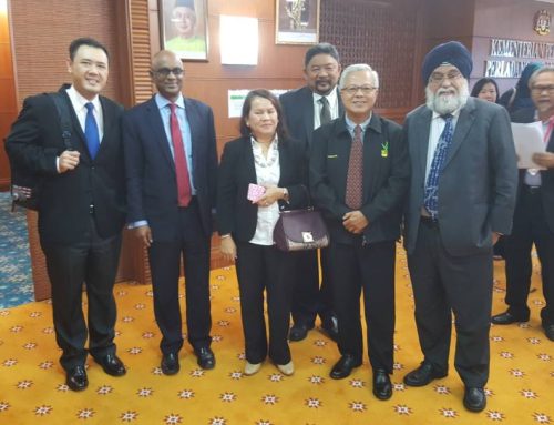 Mesyuarat Jawatankuasa Pemandu Kebangsaan Malaysian Sustainable Palm Oil (MSPO) Pada 7 Disember 2017